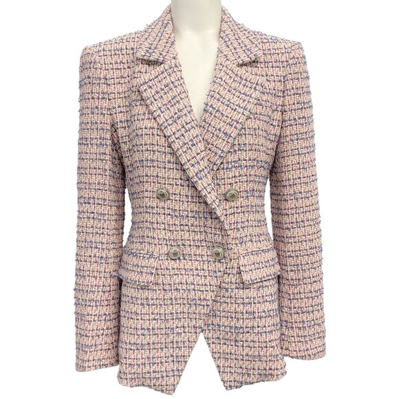 Veronica Beard Khaki Multi Taja Dickey Jacket - Picture 1 of 4